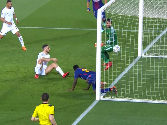 欧冠-苏亚雷斯破荒 巴萨笑纳两乌龙4-1轻取罗马