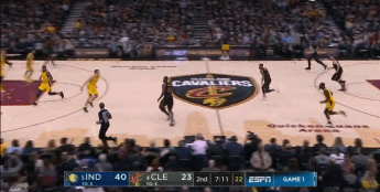 詹皇24分三双神将32分 骑士不敌步行者0-1落后