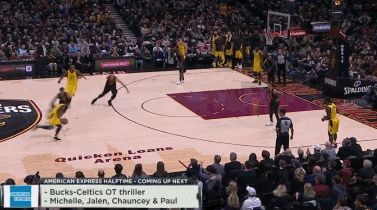 詹皇24分三双神将32分 骑士不敌步行者0-1落后