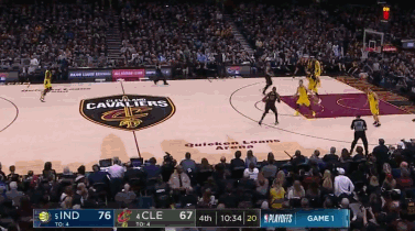 詹皇24分三双神将32分 骑士不敌步行者0-1落后