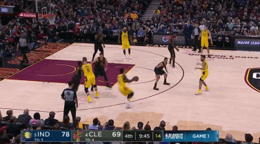 詹皇24分三双神将32分 骑士不敌步行者0-1落后