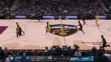 詹皇24分三双神将32分 骑士不敌步行者0-1落后