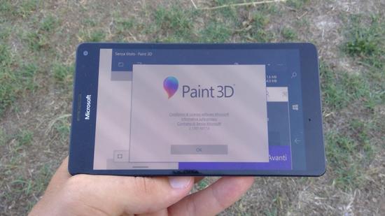 微软Paint 3D现身Win10 Mobile手机