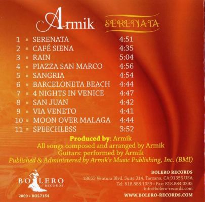 浪漫結他: Armik - Serenata (2009)