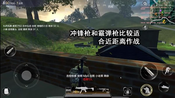 武器选择与地形作战