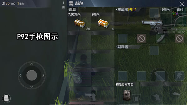 54式手木仓和P92武器对比分析