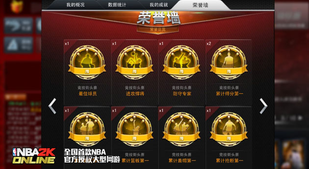 积分联赛荣誉榜 见证你的成长之路