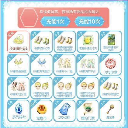 4月幸运水晶石活动预告