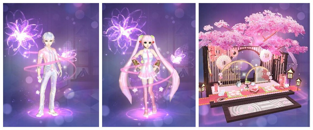 4月水晶石开启 樱音花漫登场