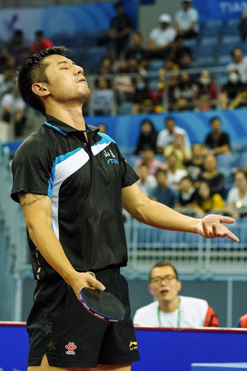 张继科团体赛一人丢2分,粉丝动情:看一场少一场,要珍惜