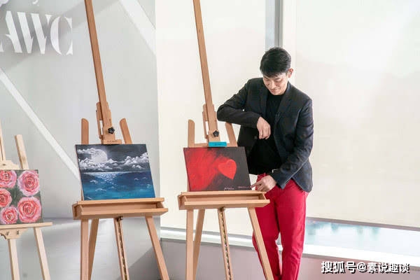 刘德华和女儿绘画作品欣赏:艺术感很浓,不输专业绘画大师