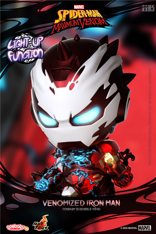 Hot Toys推出《蜘蛛侠:最大毒液》COSBABY迷你人偶