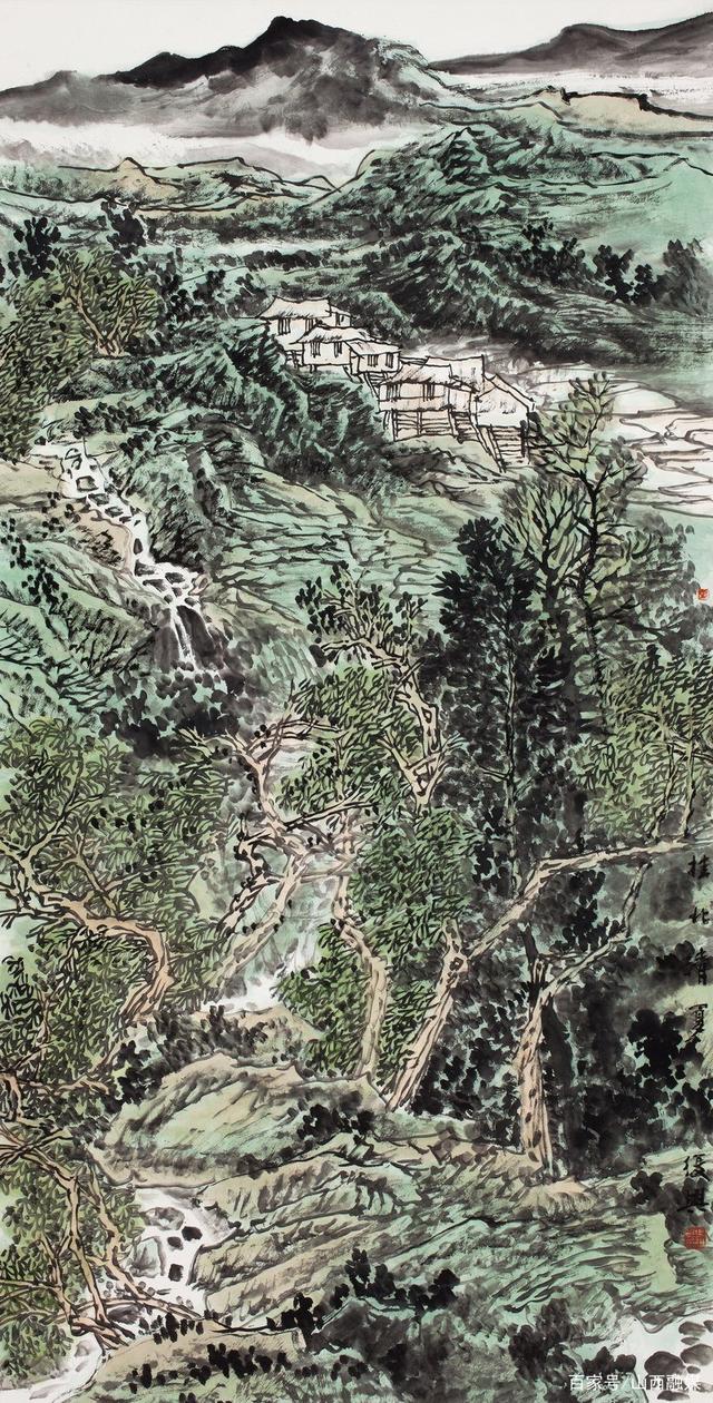 心中魄垒 磅礴于天——张复兴山水画赏析