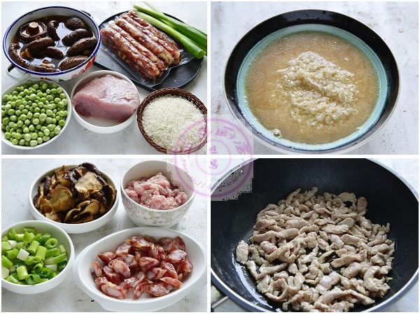 暑天如何做到快速逃离厨房还能享受美味,这样菜饭一锅出是必选—花菇豌豆焖饭