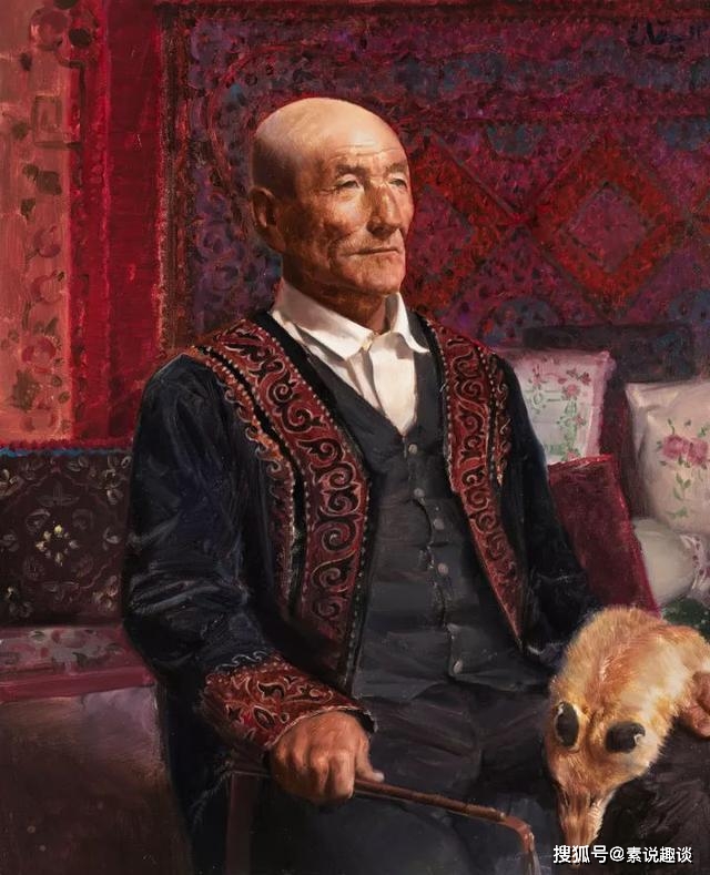 他的油画不输陈丹青,名气虽然比不过人家,但作品多次获得称赞