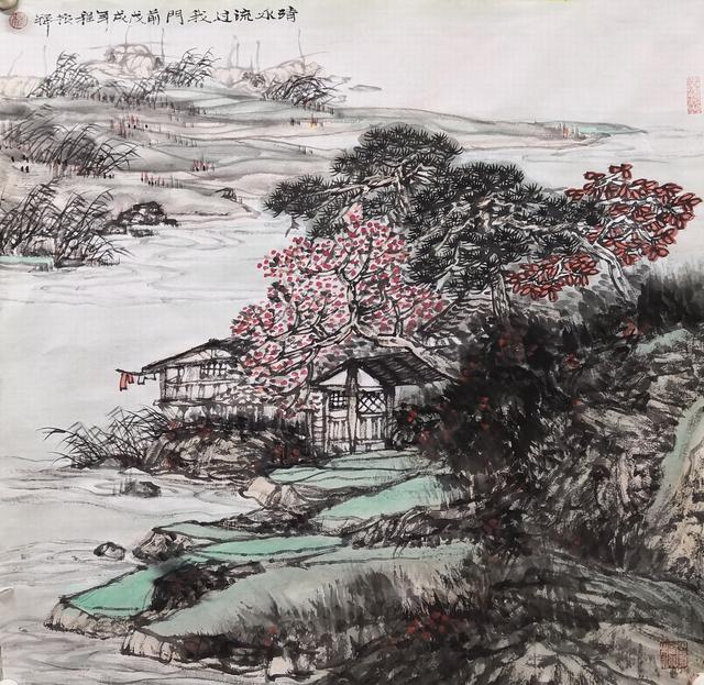 人民美术家--著名山水画家程振铎