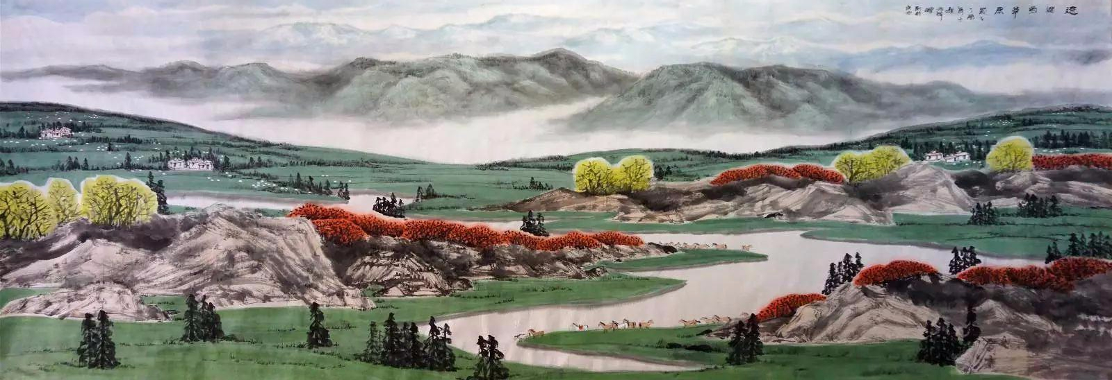 人民美术家--著名山水画家程振铎