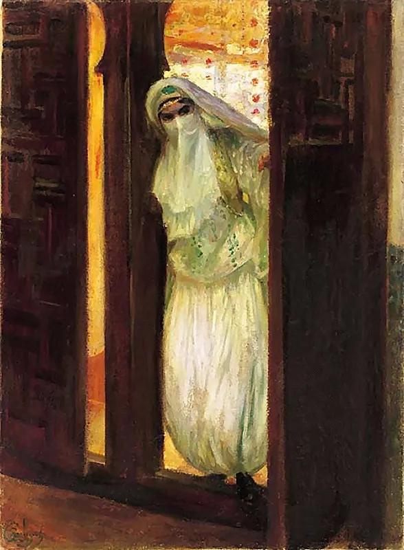 历史装饰画家罗切罗斯,以一种感性的自然主义风格来绘画作品