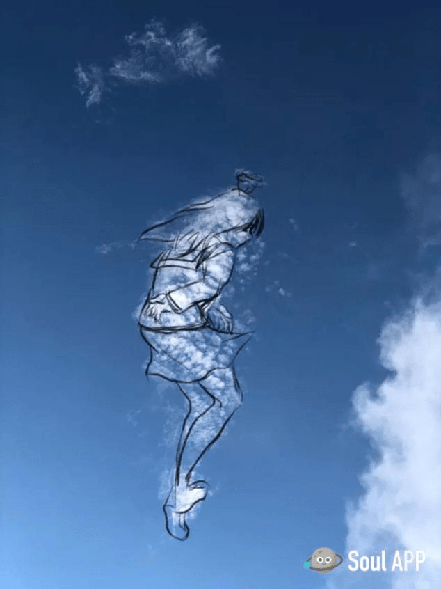Soul画画挑战赛:云上作画,脑洞大开