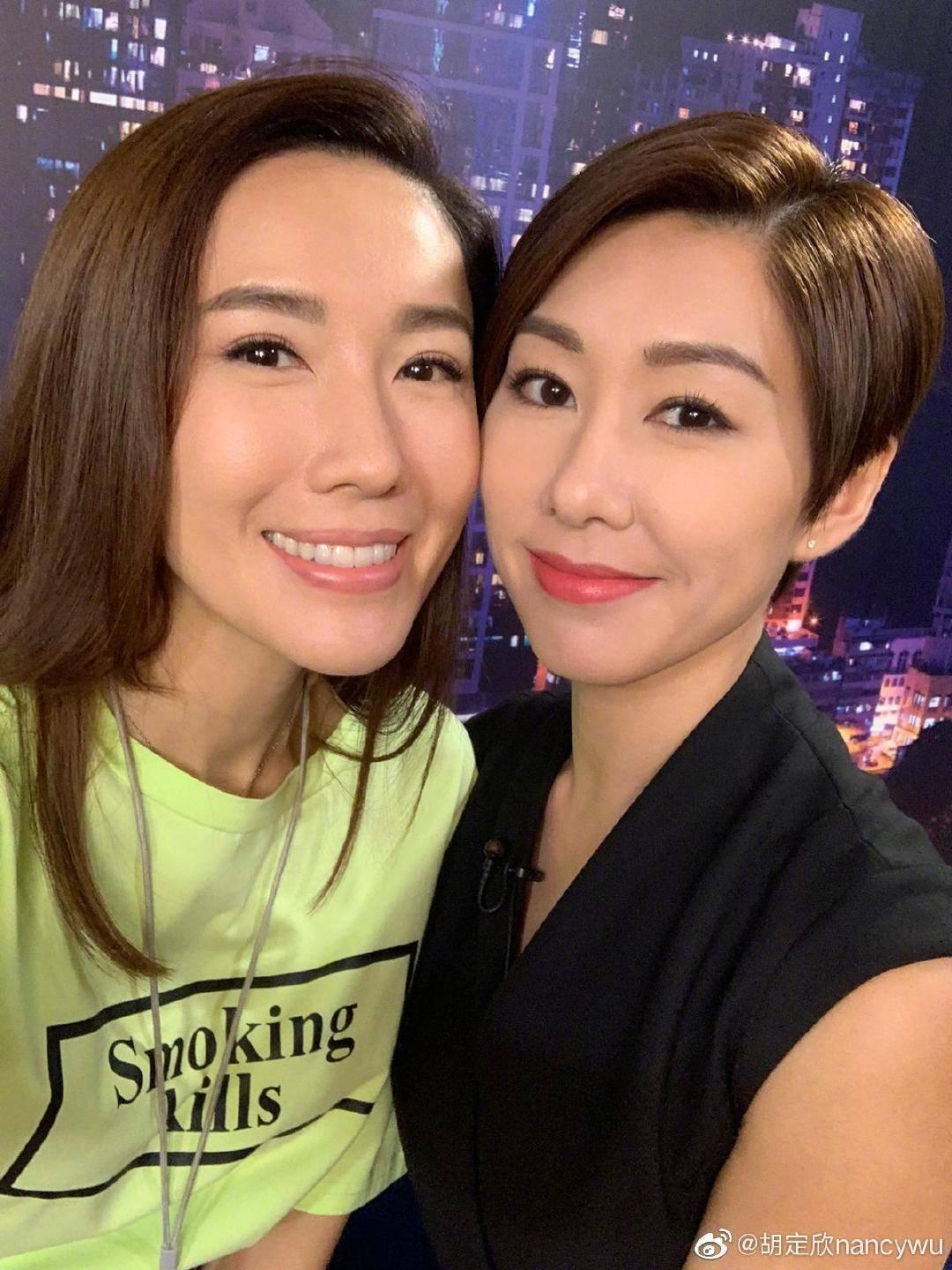 胡定欣晒与李施嬅偶遇照,发文感慨姐妹团各有各忙,难聚首一堂