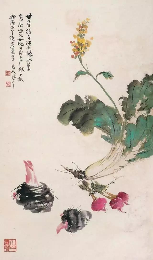 白菜:历代名家笔下的吉利题材!