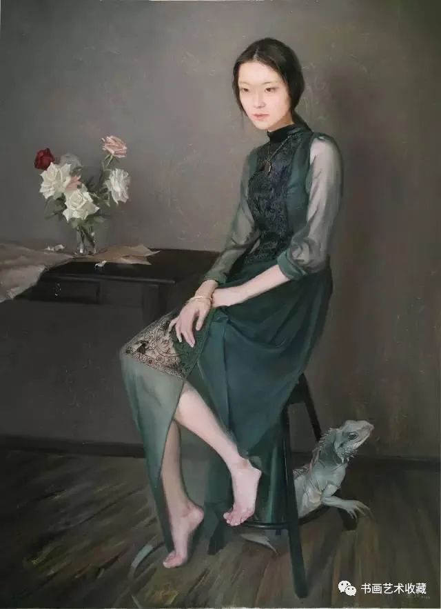 这些美丽的女人,在她的笔下 ,更显静美温馨