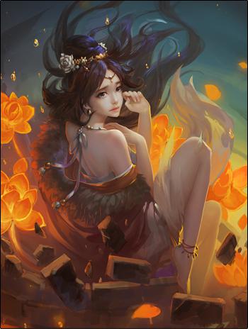 三国杀最凄美原画,甄姬被赐死让玩家愤慨,刘封让人惋惜不已