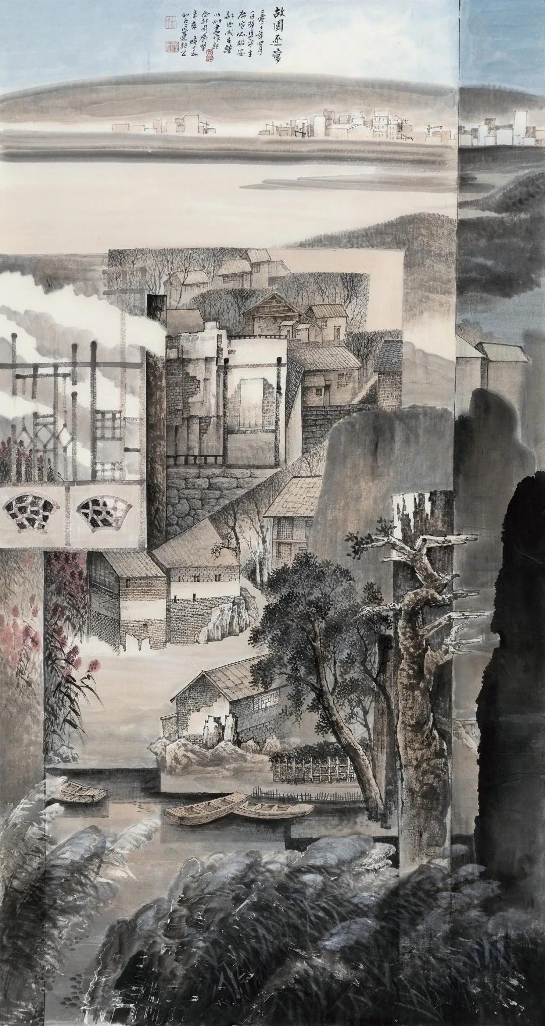 2019金芦苇奖·白洋淀·书法·绘画·摄影作品大展——绘画