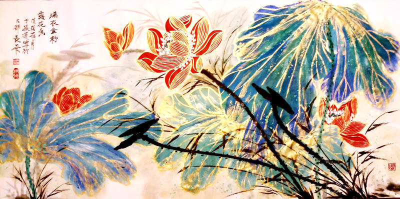 于振莲绘画艺术作品赏析