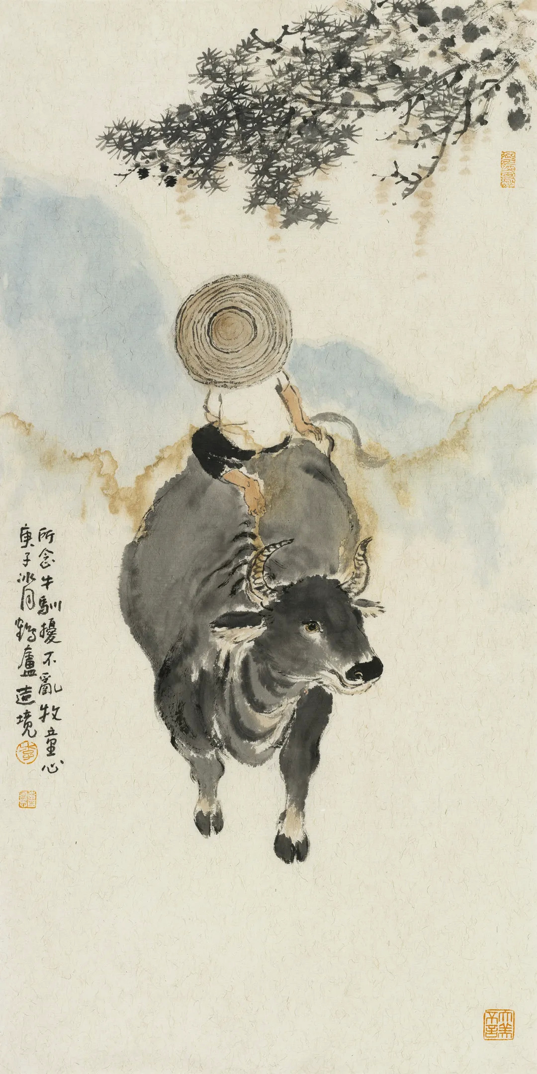 牛你最最可爱——李亚辛丑画生肖丨私享艺术