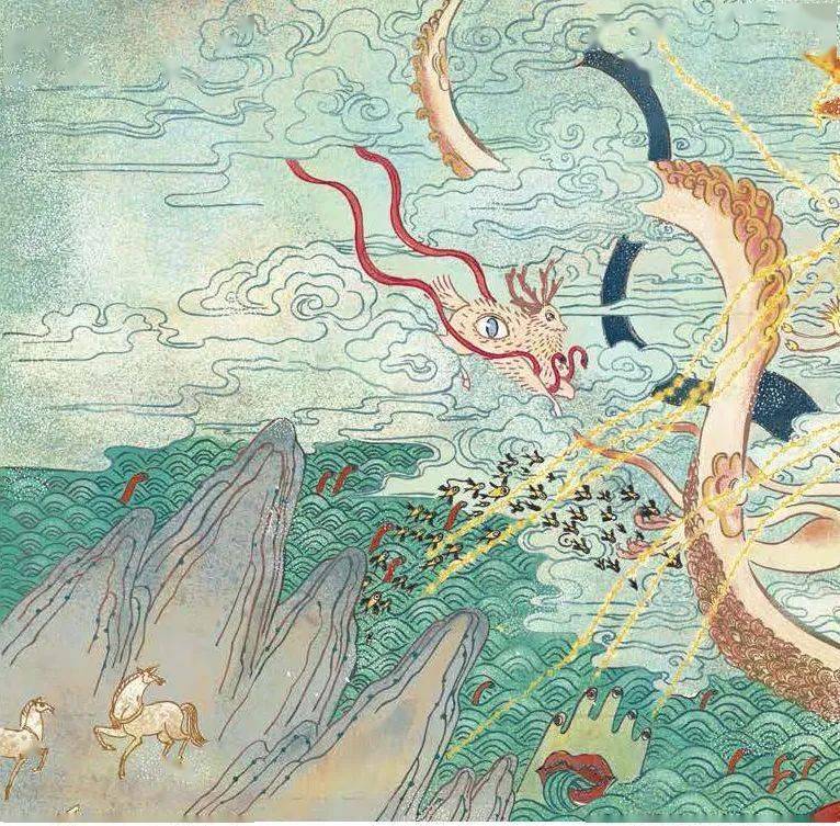 92年中国最美插画师,闭关一年画洛神,一笑倾城