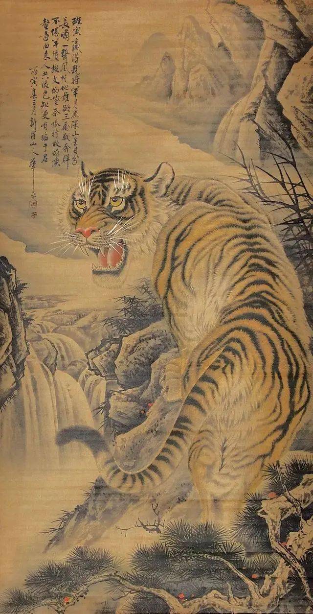 历代名家画虎,形神兼备、霸气十足!