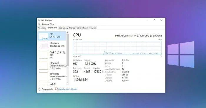 Win10 PC的CPU使用率太高?这锅或许得英特尔背
