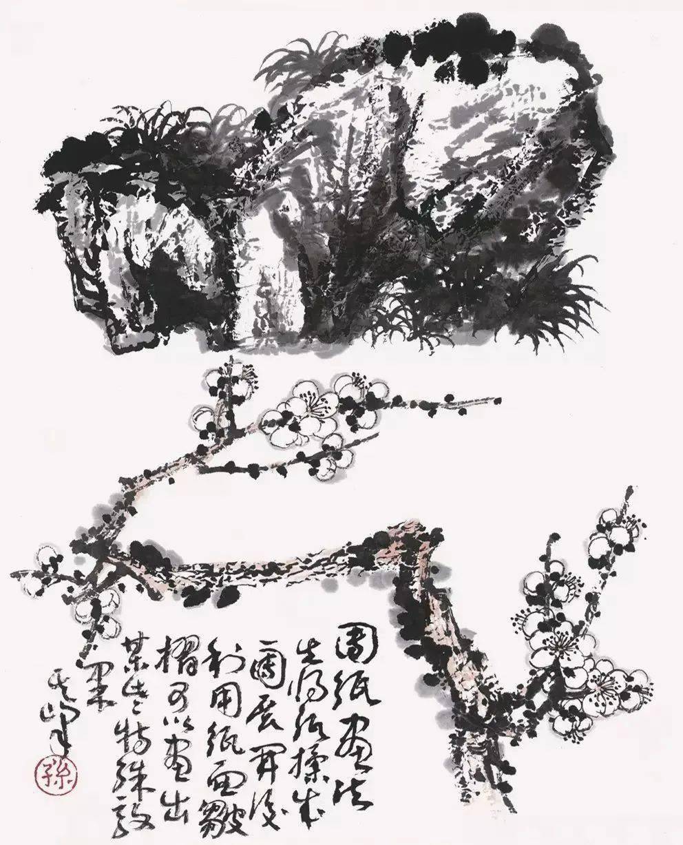 绘画一落笔就制造了一个矛盾,处理好矛盾画才耐读贵在曲折变换间