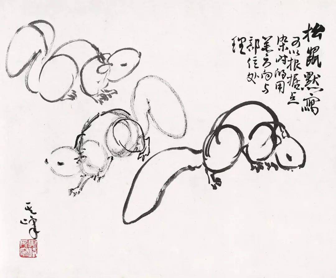 绘画一落笔就制造了一个矛盾,处理好矛盾画才耐读贵在曲折变换间