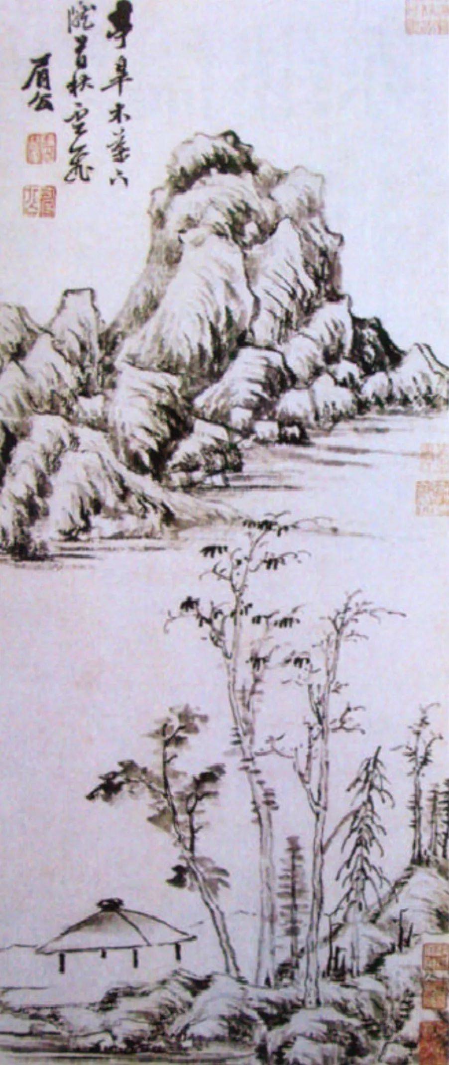 空谷清音|陈继儒山水