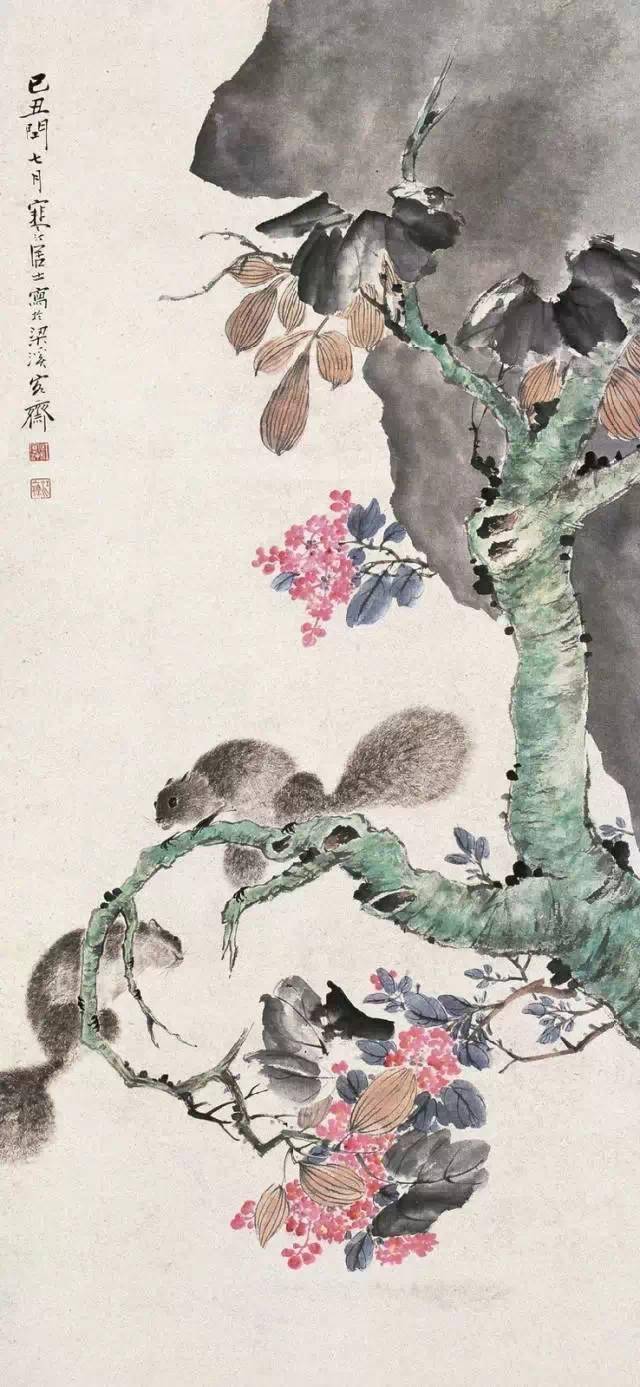 这四位老人家的花鸟,百看不厌!