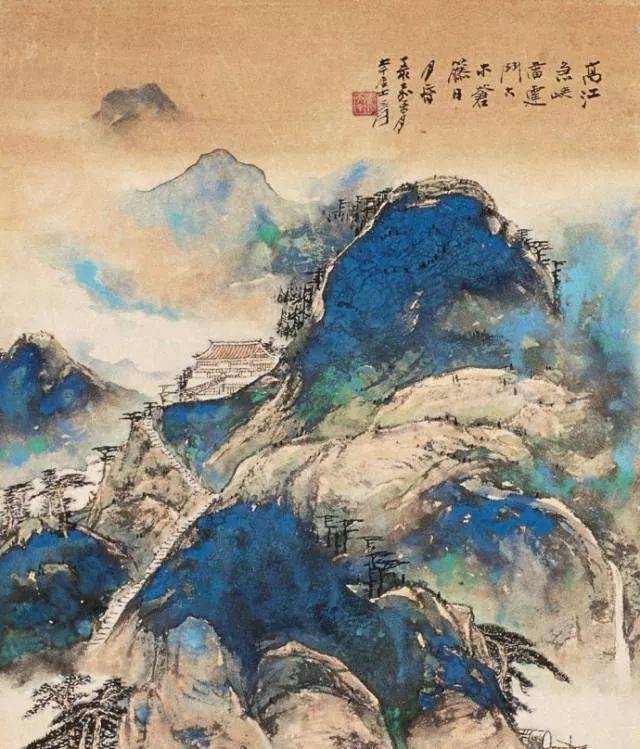 张大千:心中有个神仙境界,就可以画出一个神仙境界
