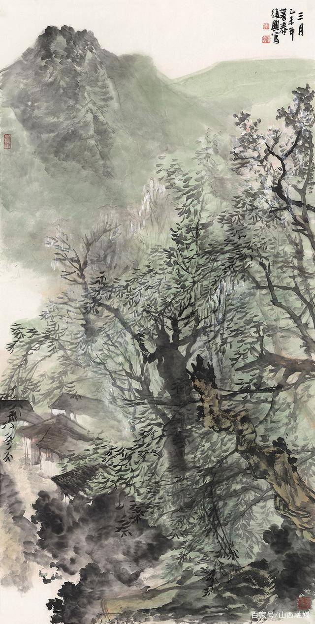 心中魄垒 磅礴于天——张复兴山水画赏析