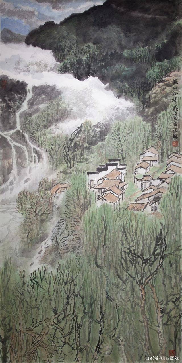 心中魄垒 磅礴于天——张复兴山水画赏析