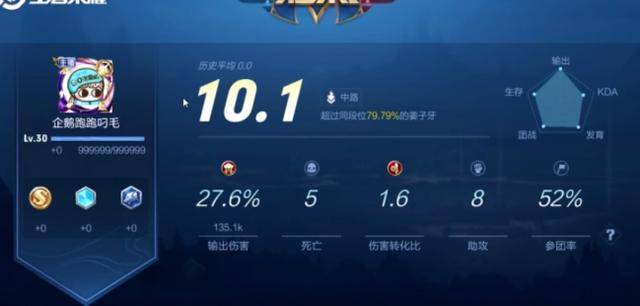 王者荣耀:韩跑跑撞车职业玩家,姜子牙大招一锤定音