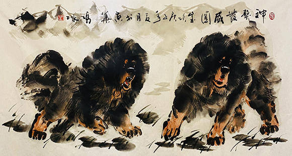 书画家冯冰作品欣赏