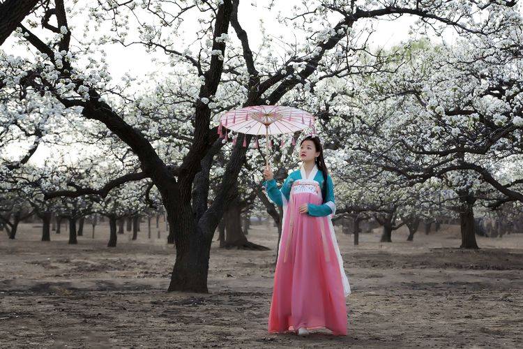 人像摄影组图:花期不负,应季而开
