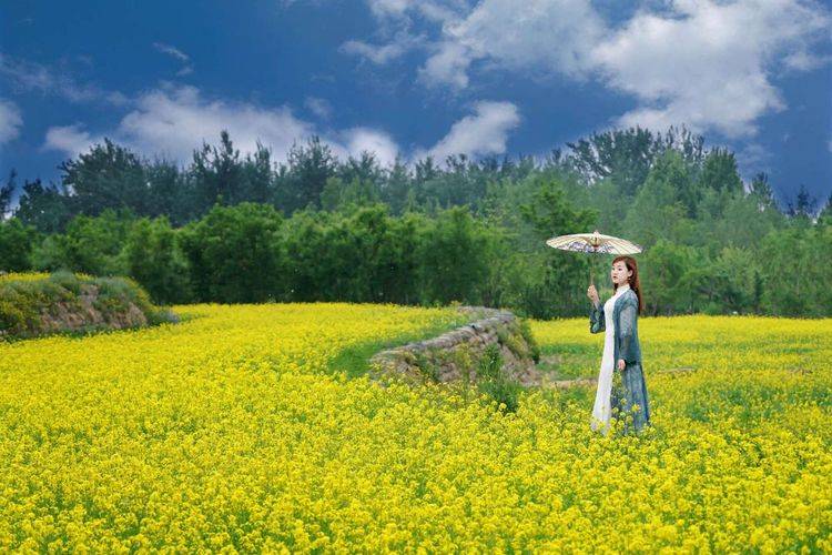 人像摄影组图:花开成海,香漫心海