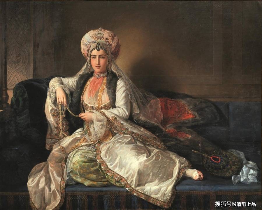 意大利画家,彼得罗·卢西尼,人物油画作品欣赏