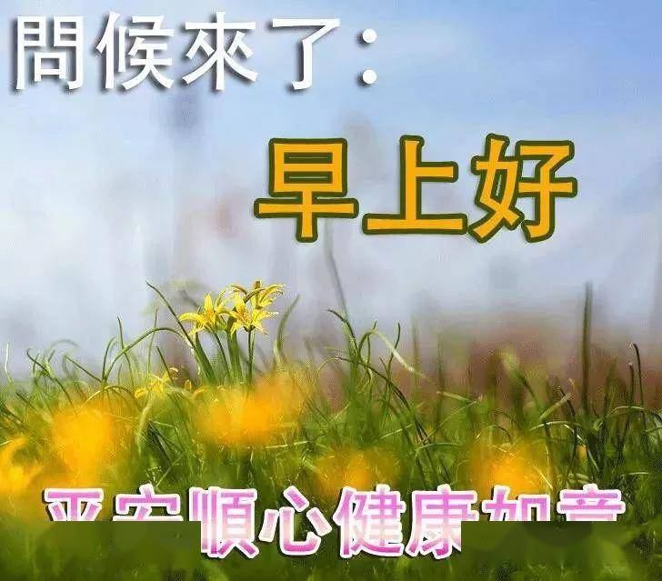周末问候大家早上好祝福语录图片 特漂亮早上好图片表情动态带字