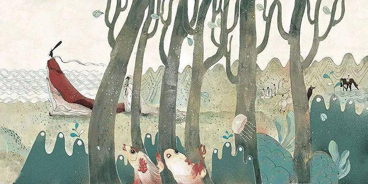 92年中国最美插画师,闭关一年画洛神,一笑倾城