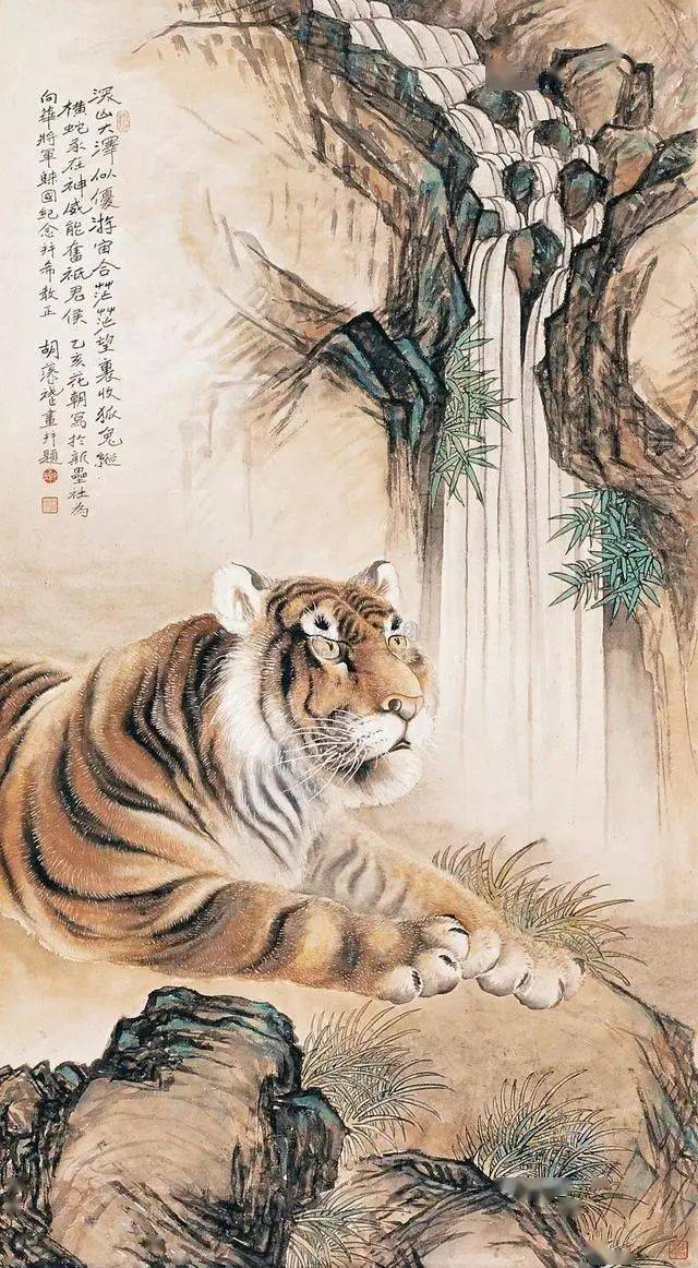 历代名家画虎,形神兼备、霸气十足!