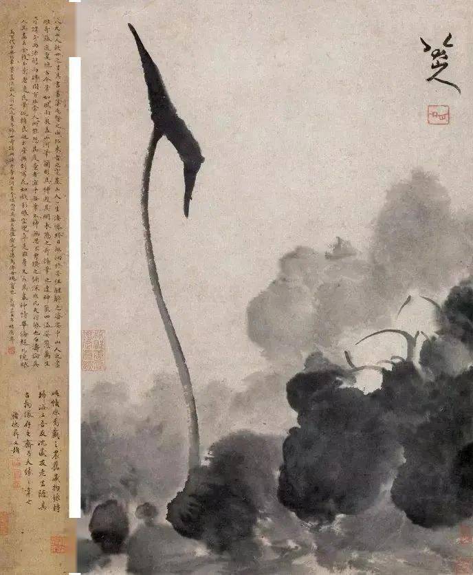 八大山人画画秘诀:一拙,二对,三变!