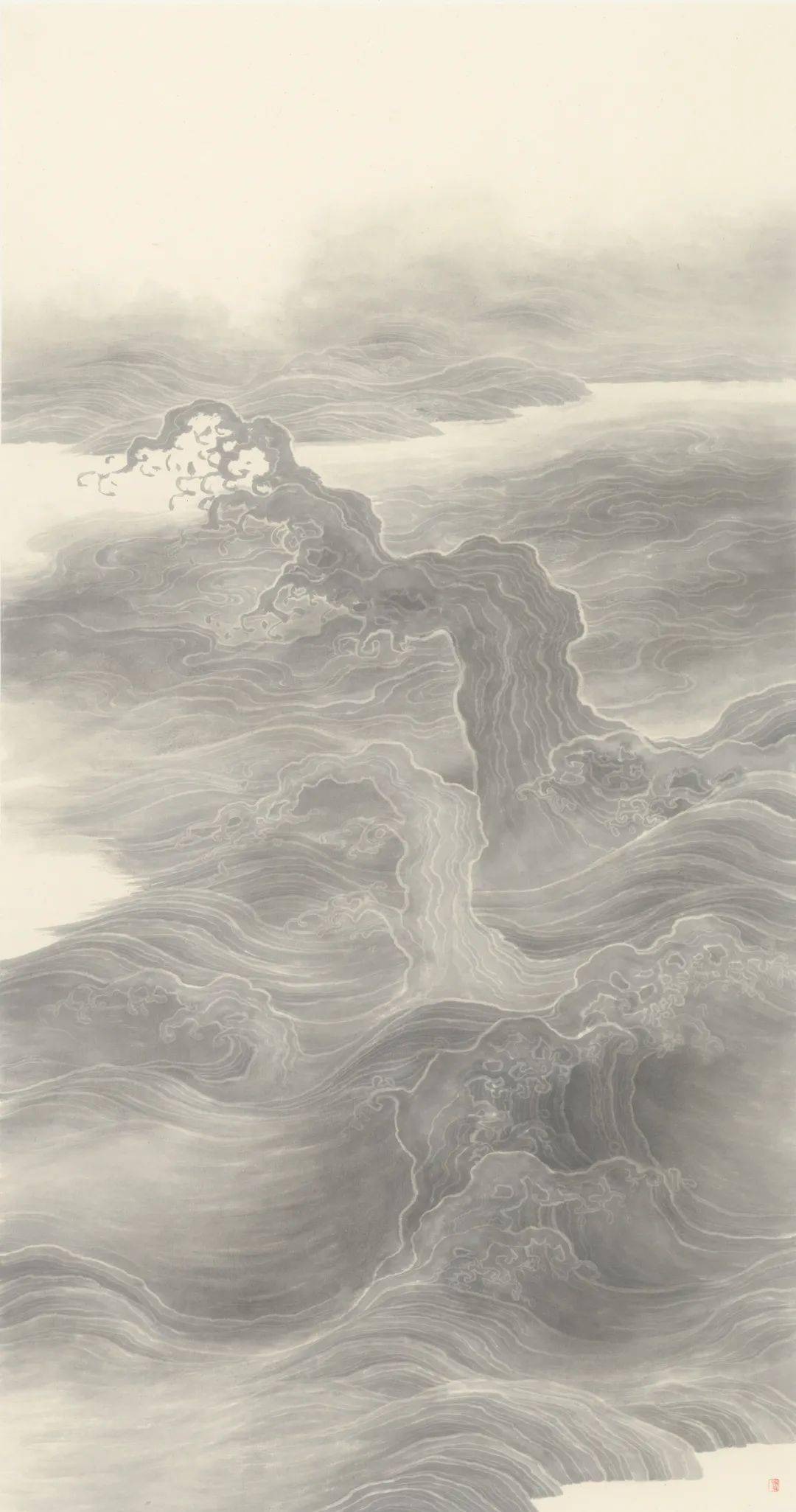 他与“水性”博弈,进行着“水的突围”,独辟蹊径走出了全新的创作之路
